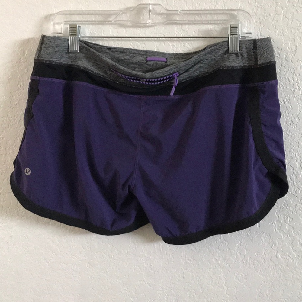 LULULEMON Run Speed Shorts Mauve Running 10